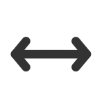 Move Horizontally SVG Icon